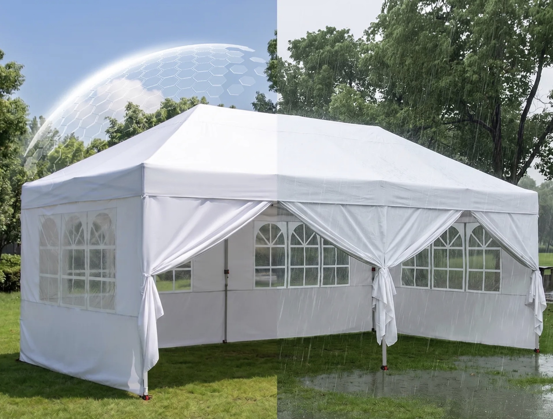 10x20 Large Pop-Up Tent — photo 1