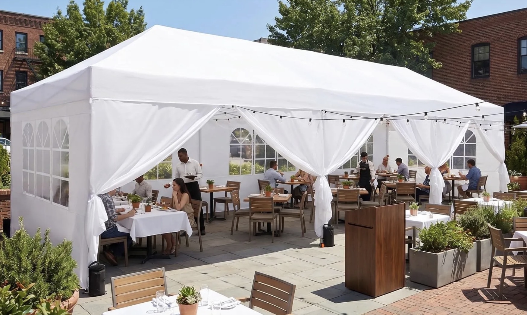 10x30 Extra-Large Pop-Up Tent — photo 1